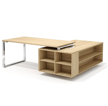 RD-180.1S + RD 38S L Стол руководителя левый Rio Direct швейцарский вяз