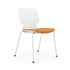 HY-817A (ALEX-A) Стул на ножках оранжевый YH1094-5