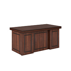 86101 Стол для руководителя 160x80x76 Bern темный орех