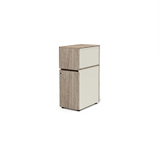 RZ-33R Тумба приставная 42,4x70x110 Rio System дуб Верцаска N/беж