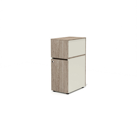RZ-33R Тумба приставная 42,4x70x110 Rio System дуб Верцаска N/беж