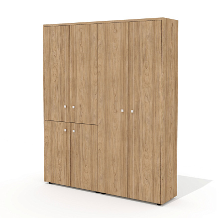 Шкаф для документов и одежды (комплектация 39) 163,6х37х200,8 Рио Директ / Rio Direct вяз швейцарски