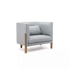 TORDINO 1 Low Кресло ткань 91х84хh85 см серый Melva 72