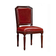 Версаль С GL-5022С Стул кожа/экокожа,каркас дерево обивка коричневый Madras 2002,каркас темн.орех