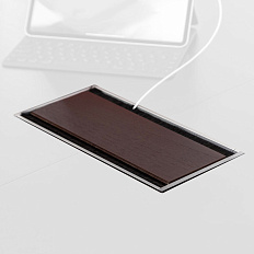 106 800 WAL Лючок для электрификации Doge орех Танганьика