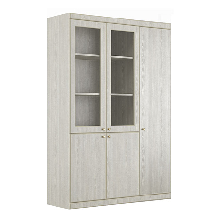 17503 Шкаф комбинированный 139x40x200 Bern дуб светлый