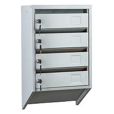 PB-4C.KL (РВ-4) Почтовый ящик с замком, собранный 390x203x545 мм