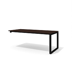 RD-200.1 Стол руководителя 200x90x75 Rio Direct венге/металл черный