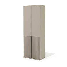 AS-48 Шкаф 80х46х218 Aston серый кварц/мокко