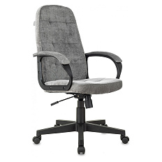 CH-002 Fabric Кресло ткань серый Light 19, крестовина черный, ID1973992