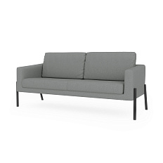 Харди-3 Диван 3-мест. 190х78х83 см букле Clarins 995 темно-серый