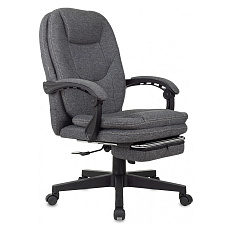 CH-868MSG-F Кресло ткань серый 3C1, подст. для ног, крестовина черный, 1998751