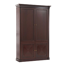 106 511/602 Шкаф закрытый 147x50x234 DOGE орех танганьика