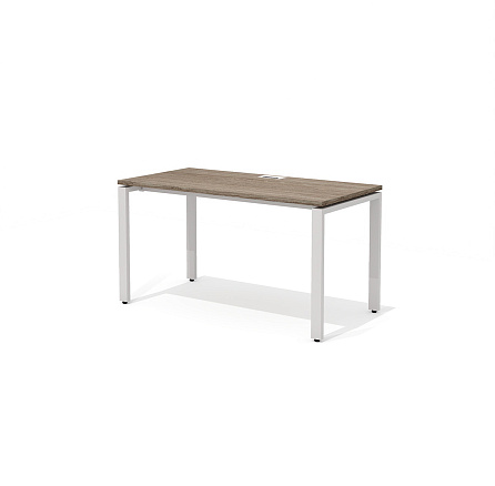 RZ-4 + F-4M Стол прямой на металлокаркасе дуб Верцаска N