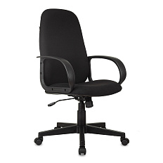 CH-808 AXSN Кресло ткань, крестовина пластик обивка черный 3C11, каркас черный, ID840843