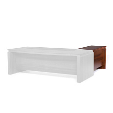 105 202 WALM Приставка для стола sx/dx 52x120xh75,8 LAGO итал. орех