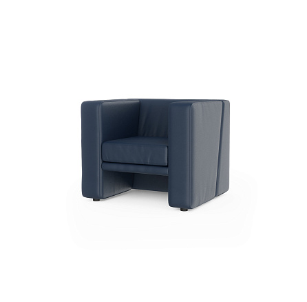Тайм-1 Кресло 1-мест. 81x71x67 см Art-Vision 106 тёмно-синий