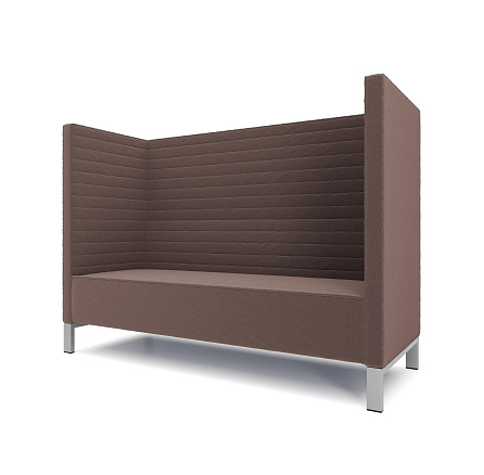 Руссо-3.2Т Диван 3-мест. 188x73x134 см микрошенилл Lounge 09 кофе