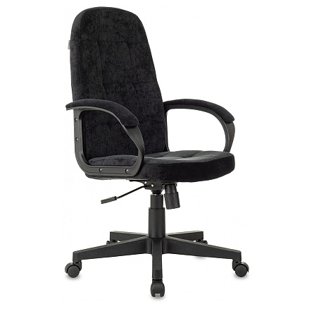 CH-002 Fabric Кресло ткань черный Light 20, крестовина черный, ID1973991