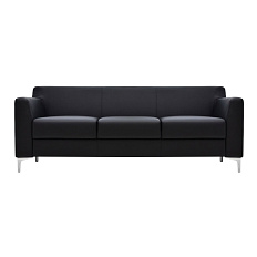 Калипсо М-02 Диван 3-мест. экокожа 196x77x78 см Орегон 16 черный 