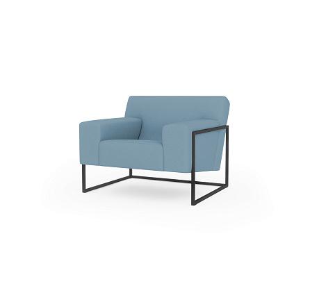 Рэй-1 Кресло 1-мест. 93х87х76 см букле Clarins 792 синий