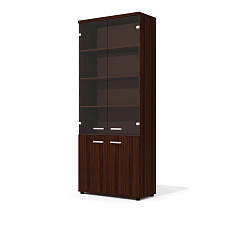 GR-62 + GR-7.1 (x2) + GR-02.1 (x2) Шкаф Grand орех темный