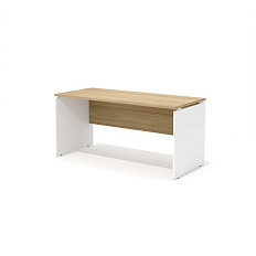 R-2 Стол прямой 160x70x75 Rio Base вяз швейцарский/белый