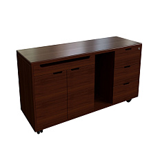 22200 Тумба сервисная 130x45x61 Sorbonne темный орех