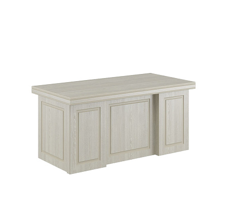 86101 Стол для руководителя 160x80x76 Bern дуб светлый