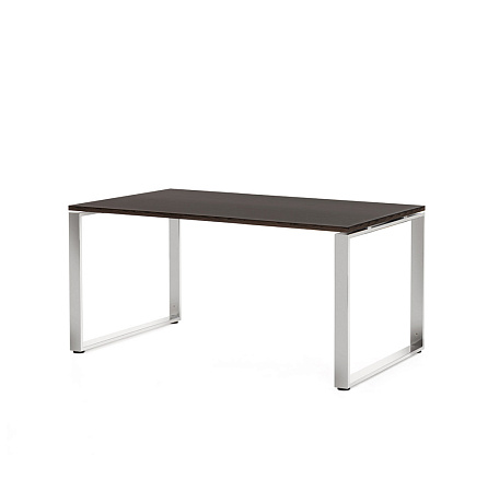 RO160 Стол руководителя 160x90x77 ROTONDA венге / хром CH/V3V2