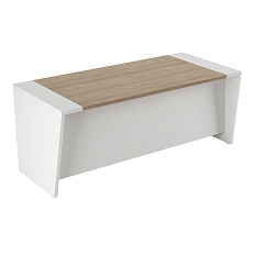 AST33911221 Стол для руководителя панель глянец 200x90x75 ASTI вяз / белый