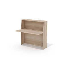 А-120 Модуль стойки администратора 120x75x120 Агат ясень Шимо N