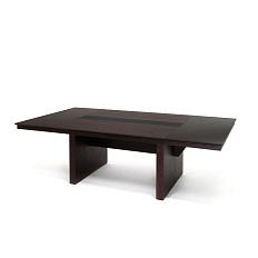 105 1102 FE/SC BLACK Стол для переговоров 234x124xh75,3 LAGO дуб ферро/черный