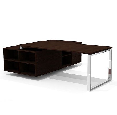 RD-180.1S + RD 38S R Стол руководителя правый Rio Direct венге