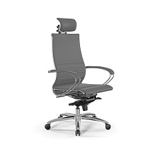 K-2 Samurai Кресло экокожа Infinity Easy Clean, обивка серый 28.2.5.49