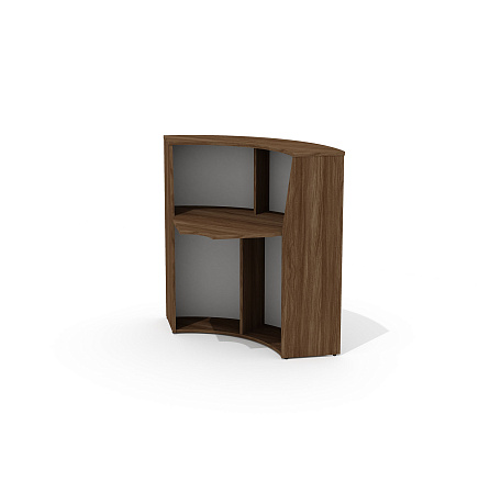 А-90 Модуль стойки администратора 90x90x120 Агат Палдао/светло-серый