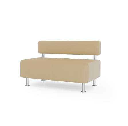 Максим-2 Диван 2-мест. 122x67x76 см Art-Vision 124 бежевый