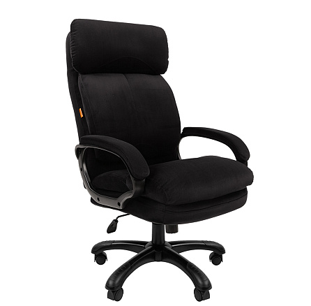 505 Home Chairman Кресло ткань, крестовина пластик, обивка черный Т-84,каркас черный, 07127990