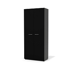 KV-48 + KVS-9.1 (x2) Гардероб Kvins Slim чёрный/антрацит