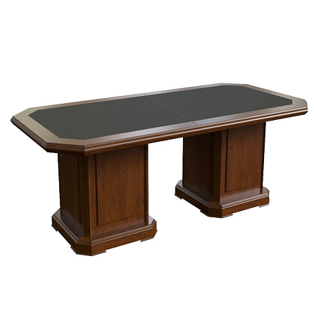 29704 Стол переговоров 2400х1200х760 WASHINGTON темный орех