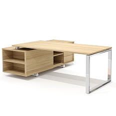 RD-180.1S + RD 35S R Стол руководителя правый Rio Direct швейцарский вяз