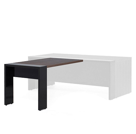 401 Брифинг 140x80x76 LAVA табак / черный глянец /DD/12