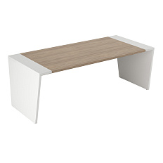 AST33970021 Стол переговоров 220x100x75 ASTI вяз / белый