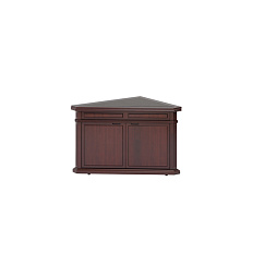 29203 Тумба приставная левая 100x80x80 MINISTRY орех южный