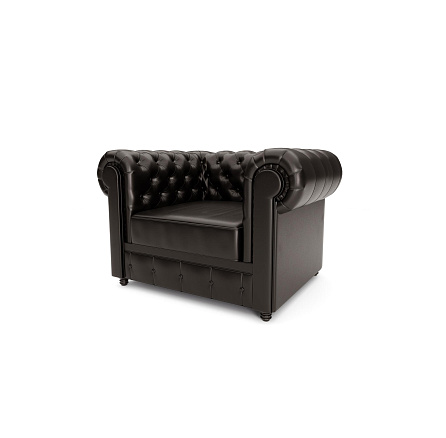 Честер-1 Кресло 1-мест. 115x91x72 см Art-Vision 348 темно-коричневый