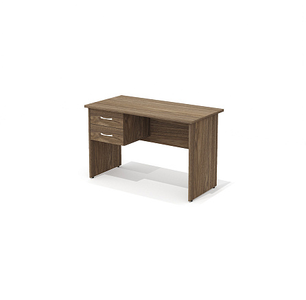 А-62 Стол прямой с тумбой 120x60x75 Агат Палдао