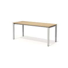 RM-1 + F-1M Прямой стол на металлокаркасе Rio Base швейцарский вяз