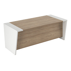 AST33911321 Стол для руководителя панель древесн. 200x90x75 ASTI вяз / белый