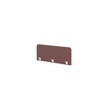 W-67.3 Экран тканевый 111x2,6x45 Ворк / Work микрошенилл Лаунж-Lounge 09 кофе