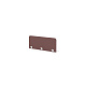 W-67.3 Экран тканевый 111x2,6x45 Ворк / Work микрошенилл Лаунж-Lounge 09 кофе